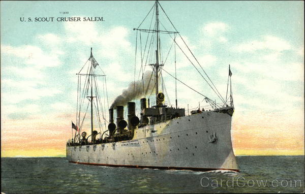 U.S. Scout Cruiser Salem Navy