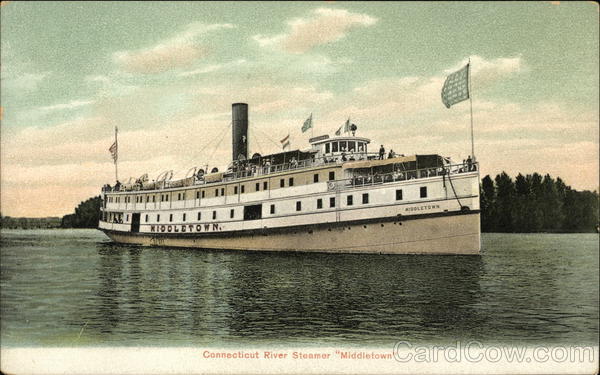 Connecticut River Steamer Middletown Steamers