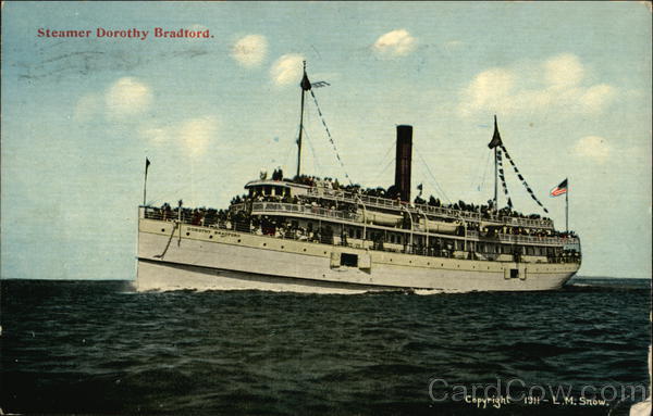 Steamer Dorothy Bradford Steamers