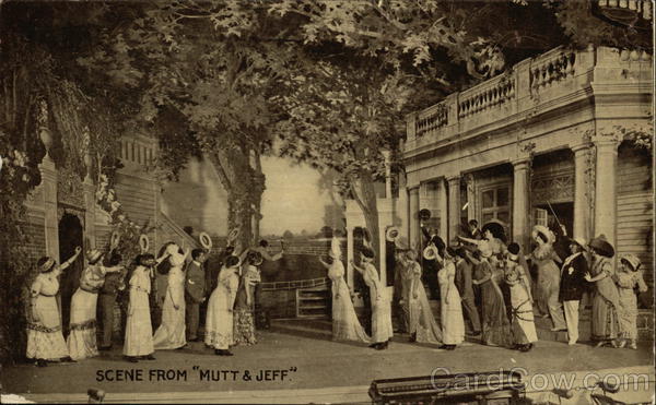 Scene From Mutt & Jeff Advertising