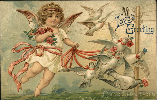 Love's Greeting Cupid