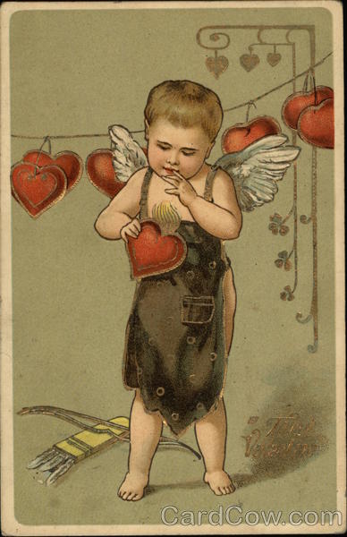 Cupid With Hearts