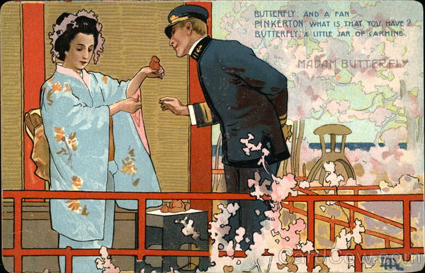 Scene from Madam Butterfly Opera