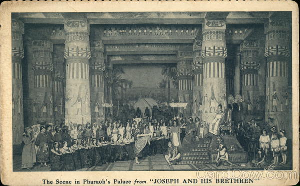 The Scene in Pharaoh's Palace From Joseph and His Brethren