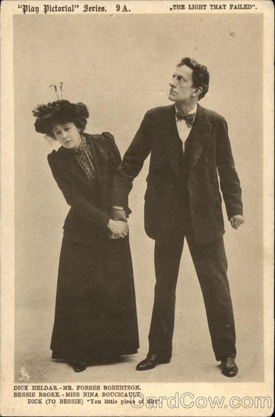 Forbes Robertson and Nina Boucicault Actors