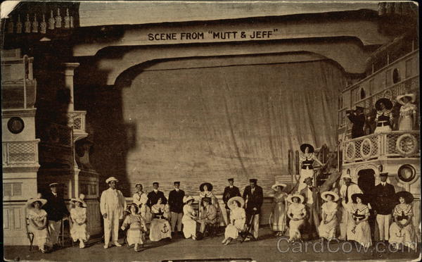 Scene from Mutt & Jeff Theatre