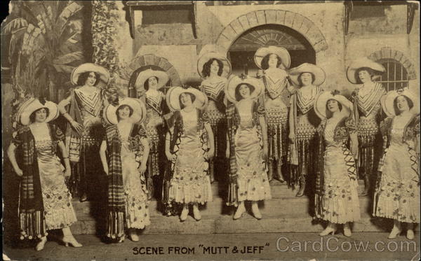 Scene From Mutt and Jeff Actresses