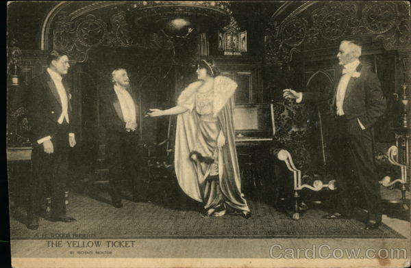Scene from The Yellow Ticket Theatre