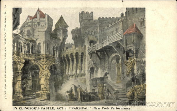 In Klingsor's Castle, Act. 2 'Parsifal. (New York Performance.)