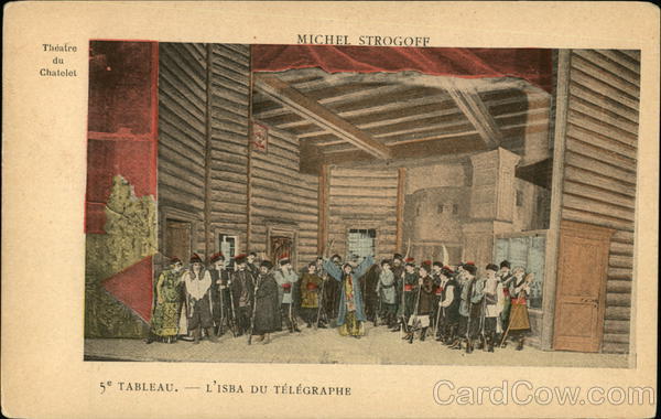 Michel Strogoff, 5th Tableau - L'Isba du Telegraphe