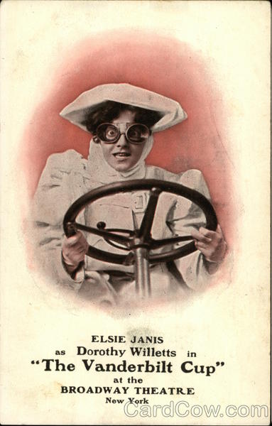 Elsie Janis as Dorothy Willetts in The Vanderbilt Cup at the Broadway Theatre New York