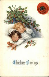Christmas Greetings Postcard