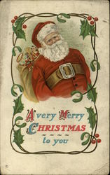 A Very Merry Christmas to You Postcard