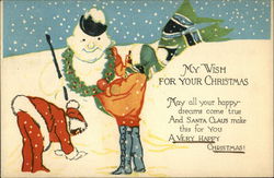 My Wish for Your Christmas Postcard