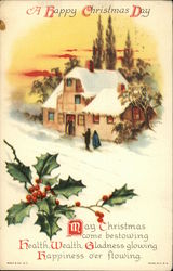 A Happy Christmas Day Ellen Clapsaddle Postcard Postcard