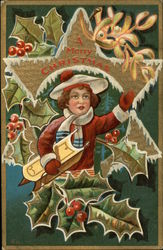 A Merry Christmas Postcard