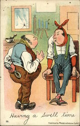 Having a swell time Postcard