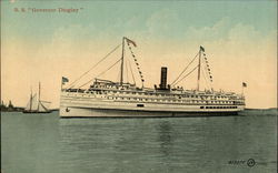 S.S. Governor Dingley Postcard