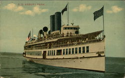 SS Asbury Park Postcard