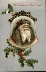 Christmas Greetings Postcard