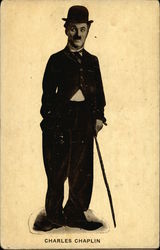 Charles Chaplin Postcard