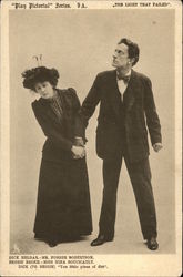 Forbes Robertson and Nina Boucicault Postcard