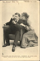 Nina Boucicault and Aubrey Smith Postcard