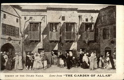 The Garden of Allah Theatre Postcard Postcard
