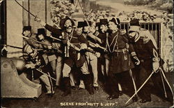 Scene from "Mutt & Jeff" Postcard