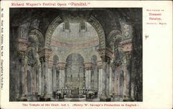 Parsifal Theatre Postcard Postcard