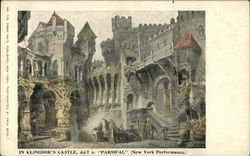 In Klingsor's Castle, Act. 2 'Parsifal." (New York Performance.) Theatre Postcard Postcard