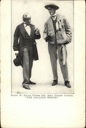 Henry W. Savage Offers Gen. Ade's Newest Comedy, "The College Widow" Postcard
