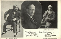 William H. Crane Actors Postcard Postcard