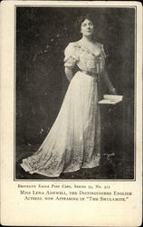 Miss Lena Ashwell, the Distinguished English Actress, Now Appearing in "The Shulamite" Actresses Postcard Postcard