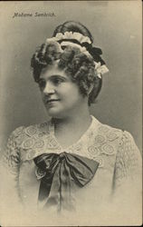 Madame Sembrich Postcard