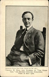 Thomas W. Ross, Now Starring in "The Other Girl," The Shubert Theatre Attraction, Week of May 13th Postcard