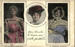 Yvette Guilbert Actresses Postcard Postcard