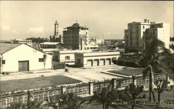 View of Town Veracruz Mexico