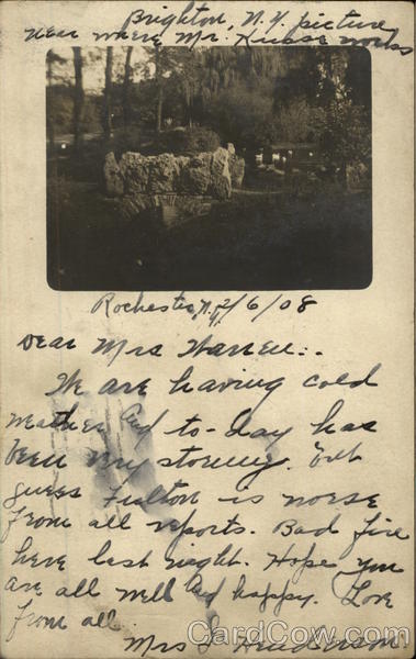 Pastoral Stone Bridge Scene Brighton New York