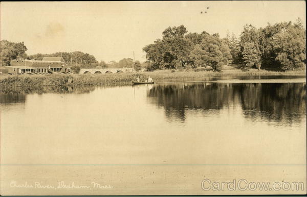 Charles River Dedham Massachusetts