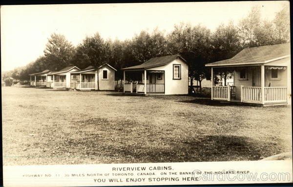 Riverview cabins Camping