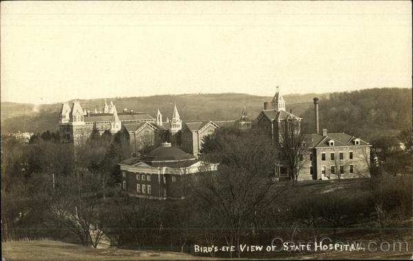 Bird's Eye View of State Hospital Columbus Ohio