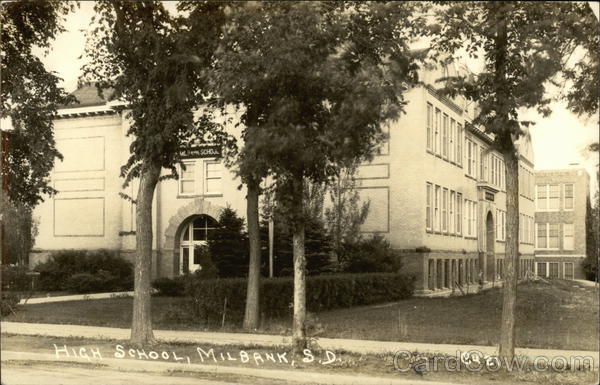 High school Milbank South Dakota