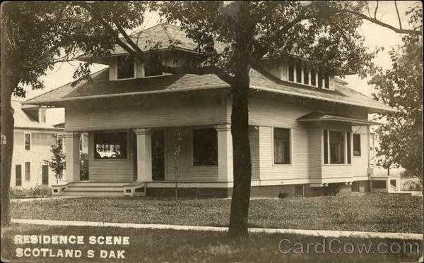 Residence Scene Scotland South Dakota