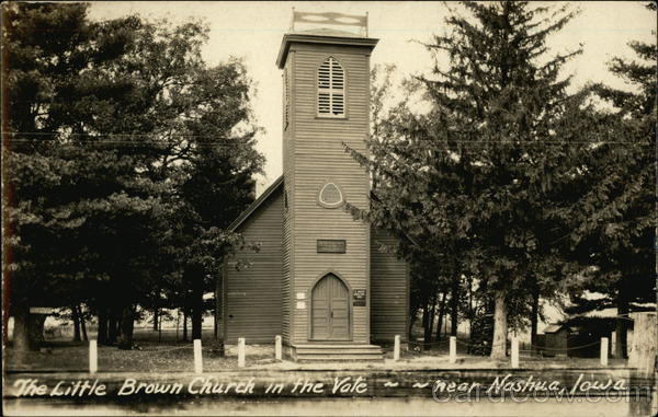 The Little Brown Church in the Vale Nashua Iowa