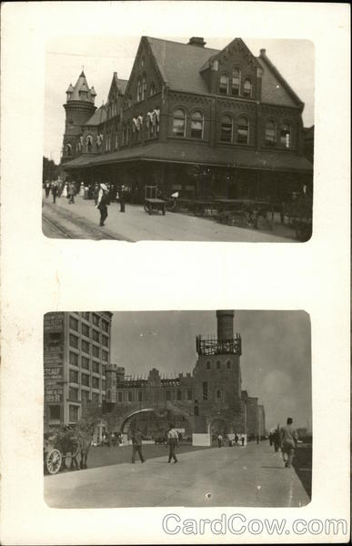 Photo or Railroad Depot Depots