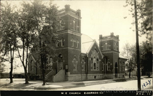 M. E. Church Eldorado Illinois