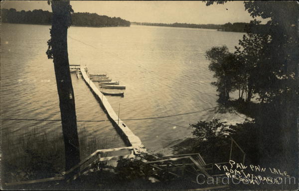 Paw Paw Lake from Wabana Resort Coloma Michigan