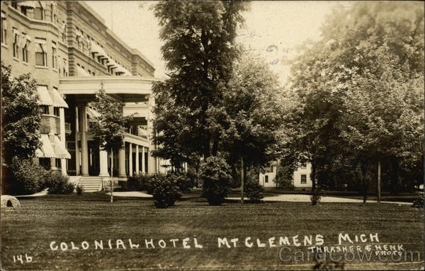 Colonial Hotel Mount Clemens Michigan
