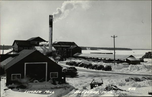 Lumber Mill Bergland Michigan